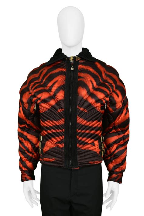 versace tiger jacket|Versace jacket vintage.